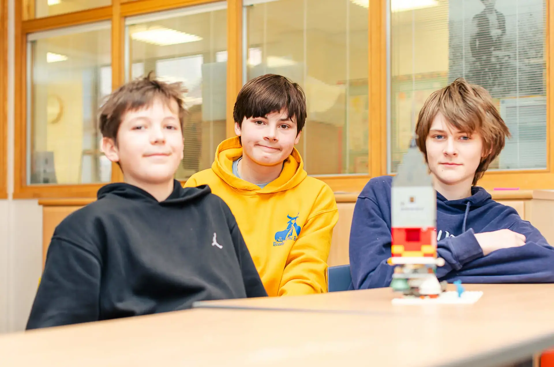 Senior School pupils in class at St Chris