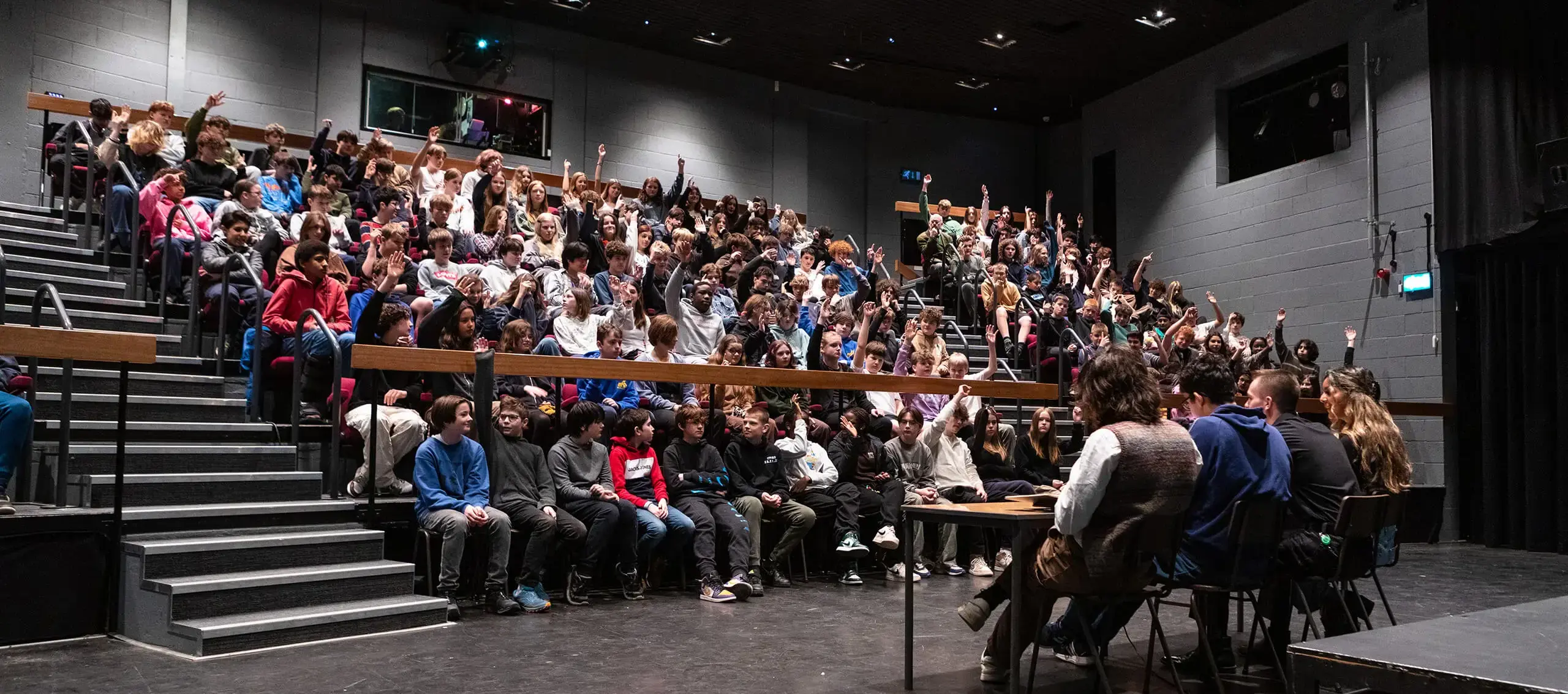 Senior School pupils in assembly